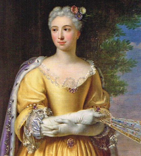 Marie Franoise de Rochechouart de Mortemart - Portrait par cole franaise - Chteau de Valenay